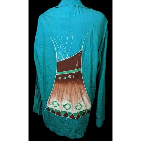 Tribal Traditions Native Global Art Cardigan Size XS - Picture 1 of 12